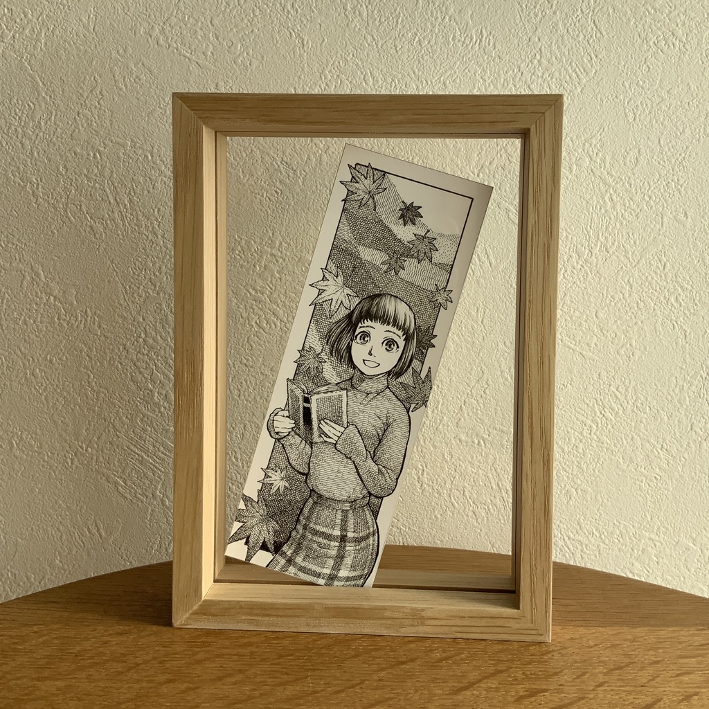 ミニ原画 草子ちゃんの栞・2023秋