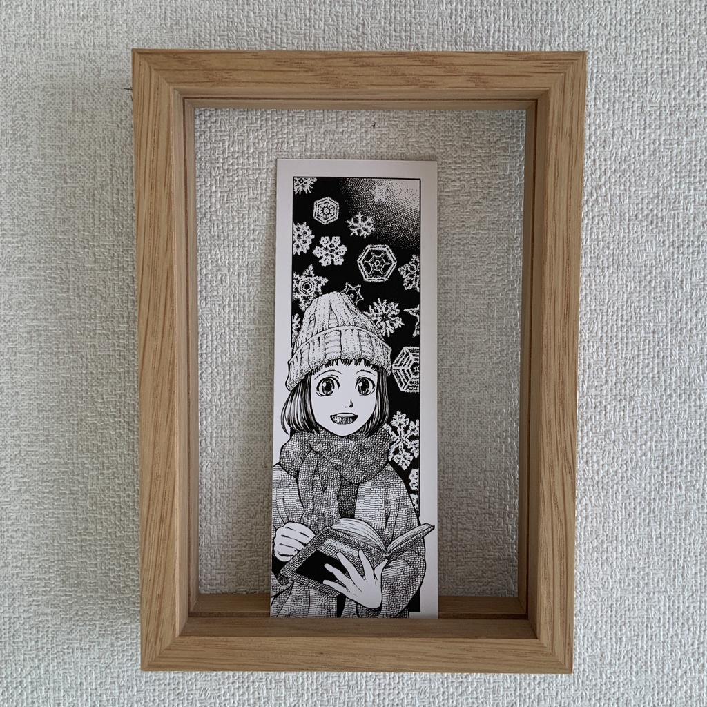 ミニ原画 草子ちゃんの栞・2024冬