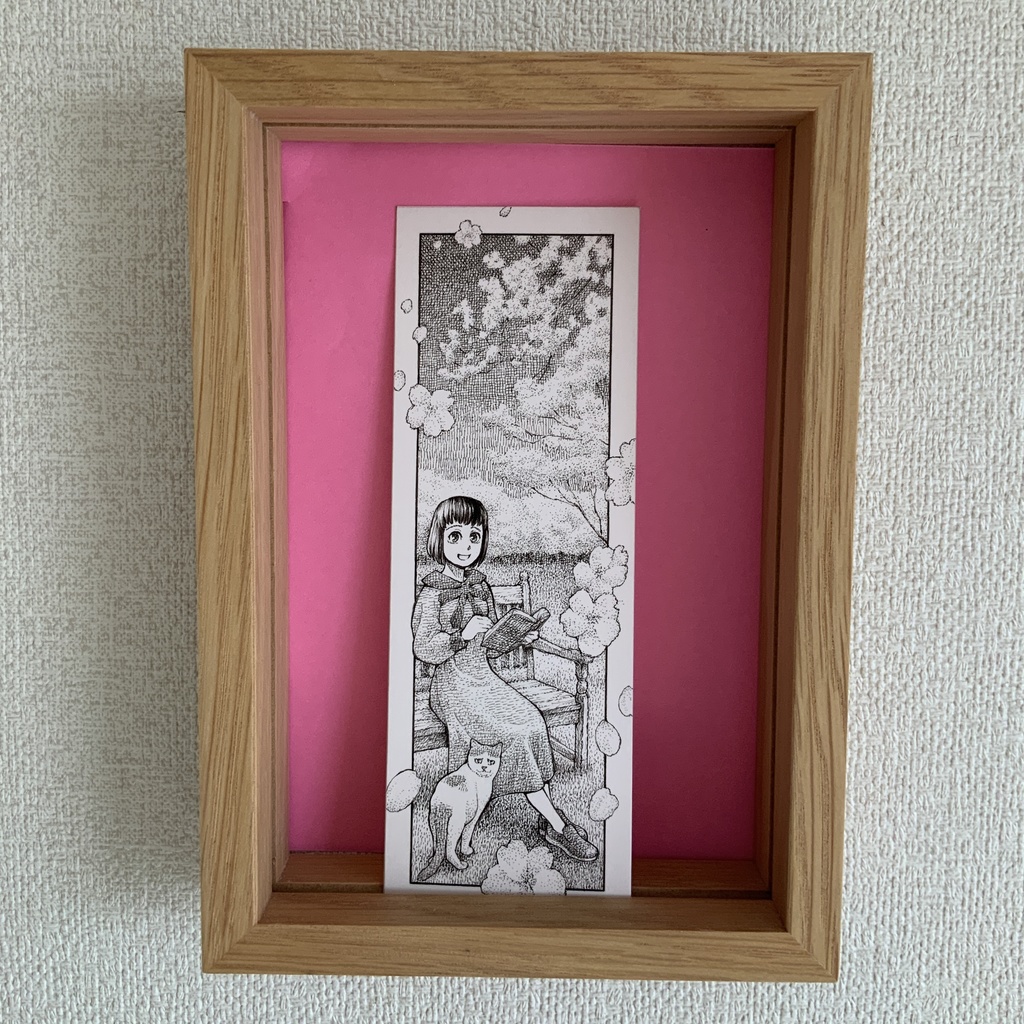 ミニ原画 草子ちゃんの栞・2025春