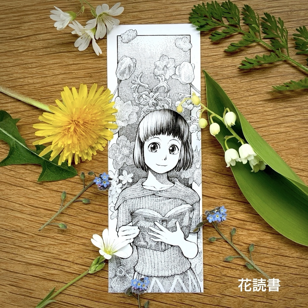 ミニ原画 草子ちゃんの栞・2025春