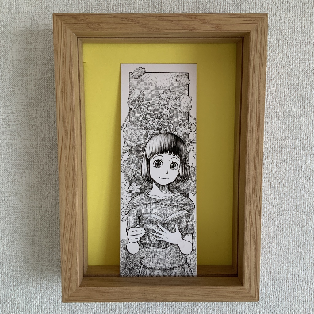 ミニ原画 草子ちゃんの栞・2025春