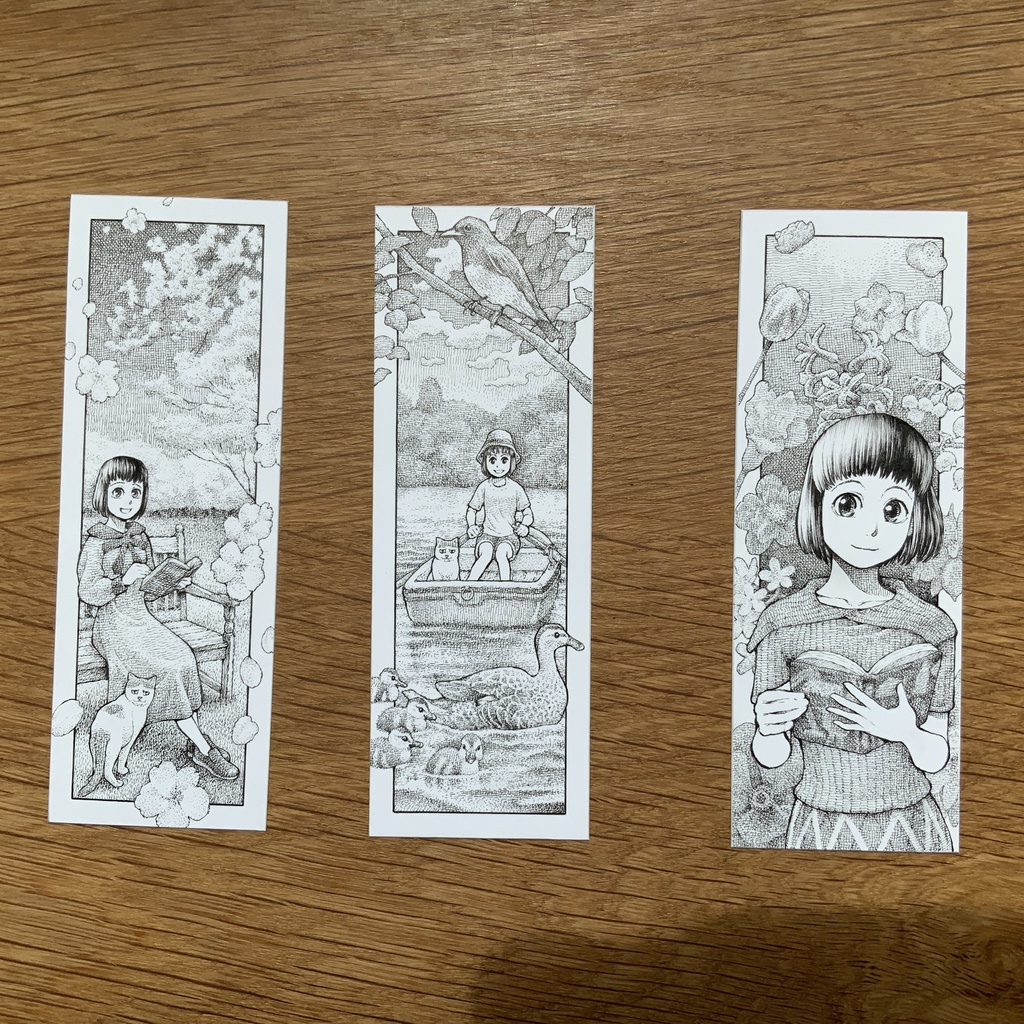 ミニ原画 草子ちゃんの栞・2025春