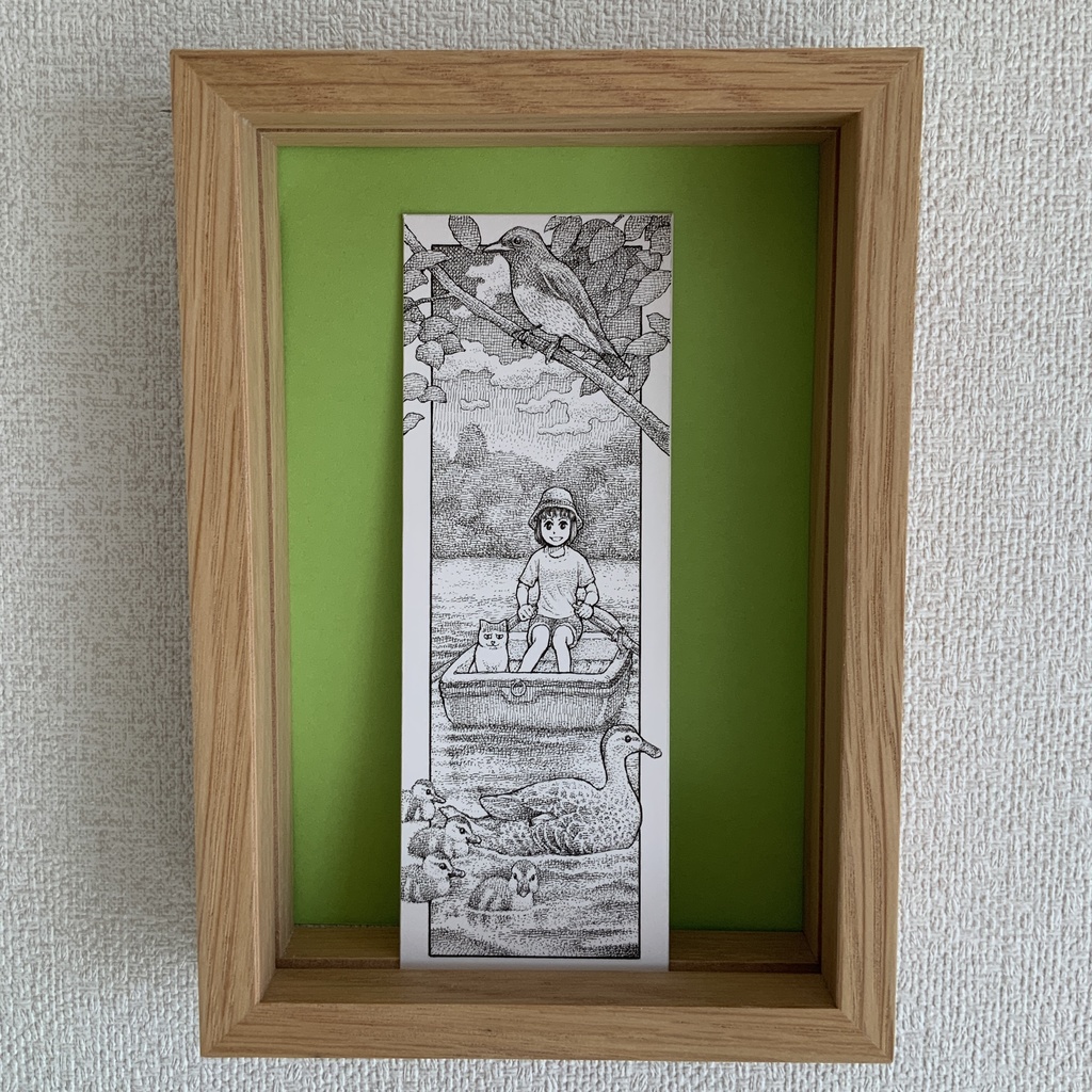 ミニ原画 草子ちゃんの栞・2025春