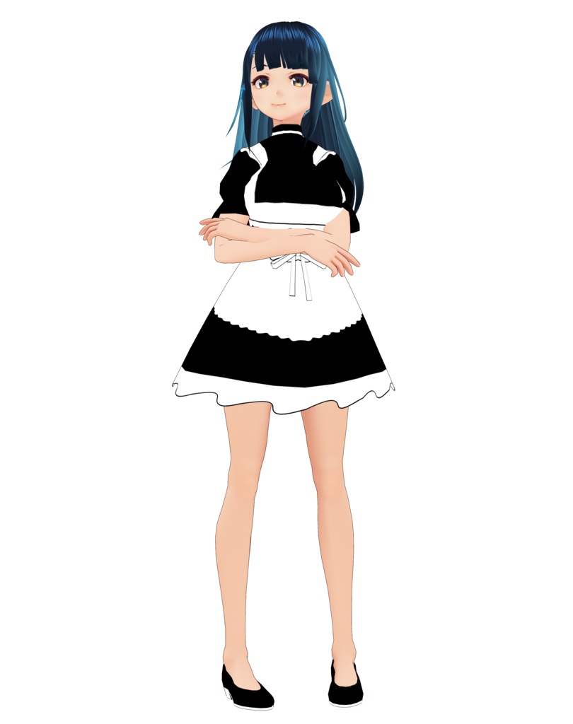 A simple maid outfit