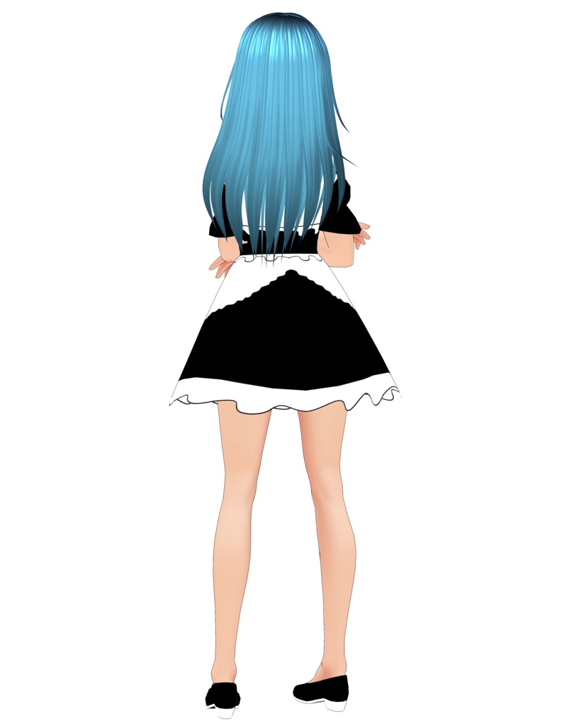 A simple maid outfit