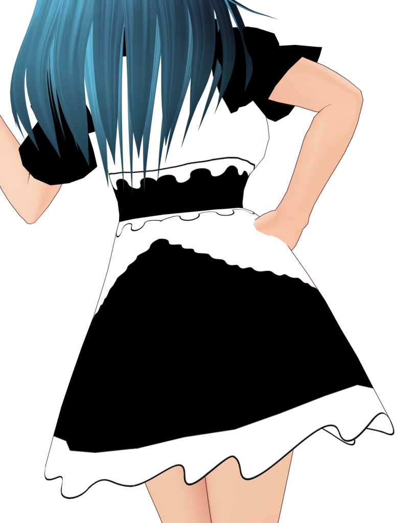 A simple maid outfit