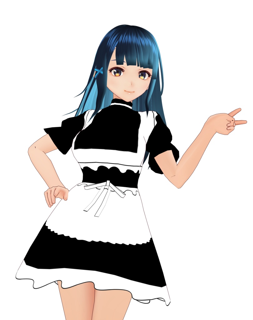 A simple maid outfit