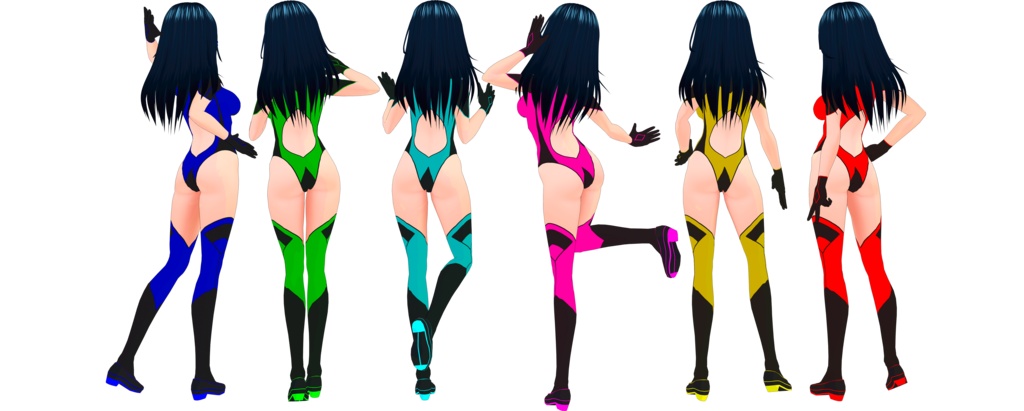 Body suit in six colors