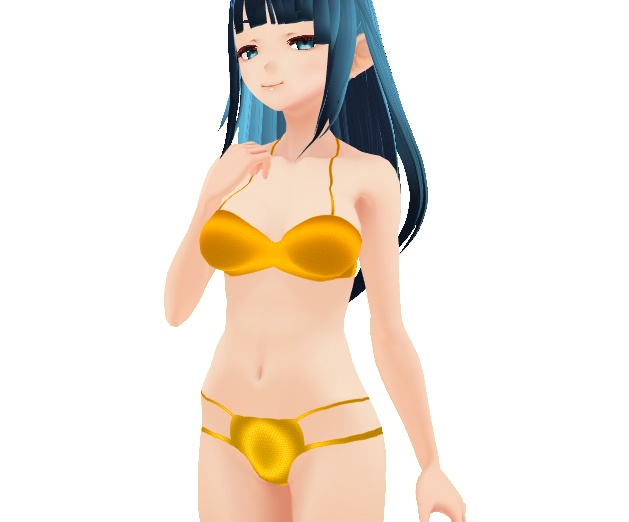 Bikinis in seven colors