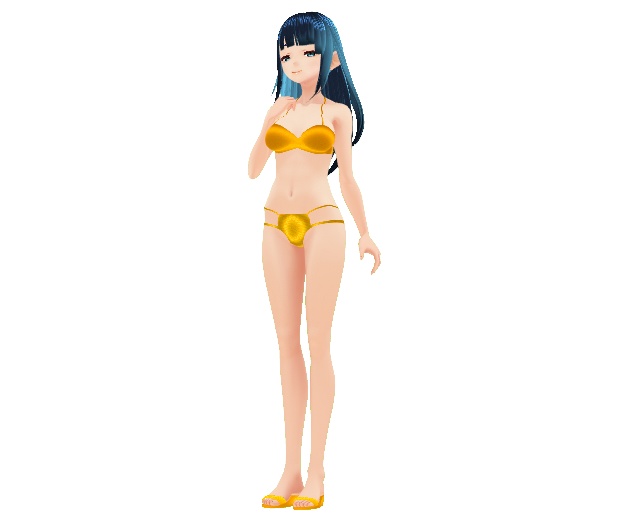 Bikinis in seven colors
