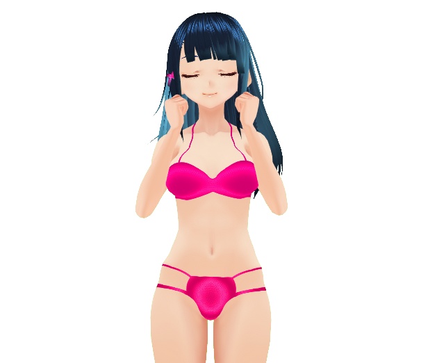 Bikinis in seven colors