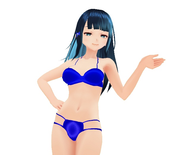 Bikinis in seven colors