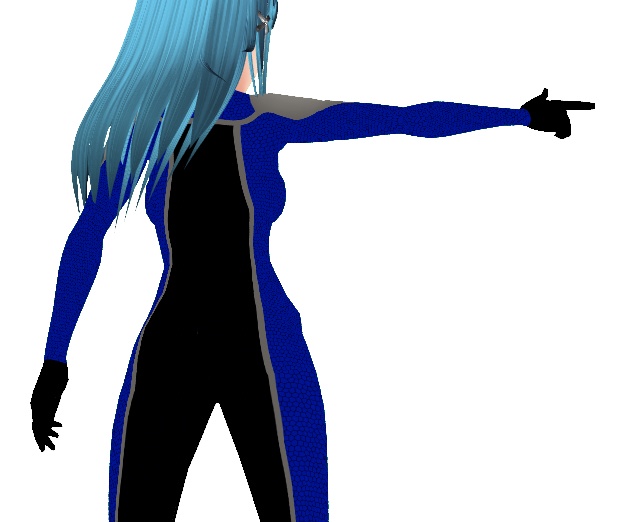 A body suit inspired in Gundam OO