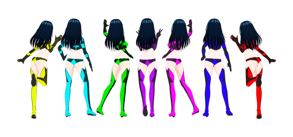 Body Suit 5S in seven colors