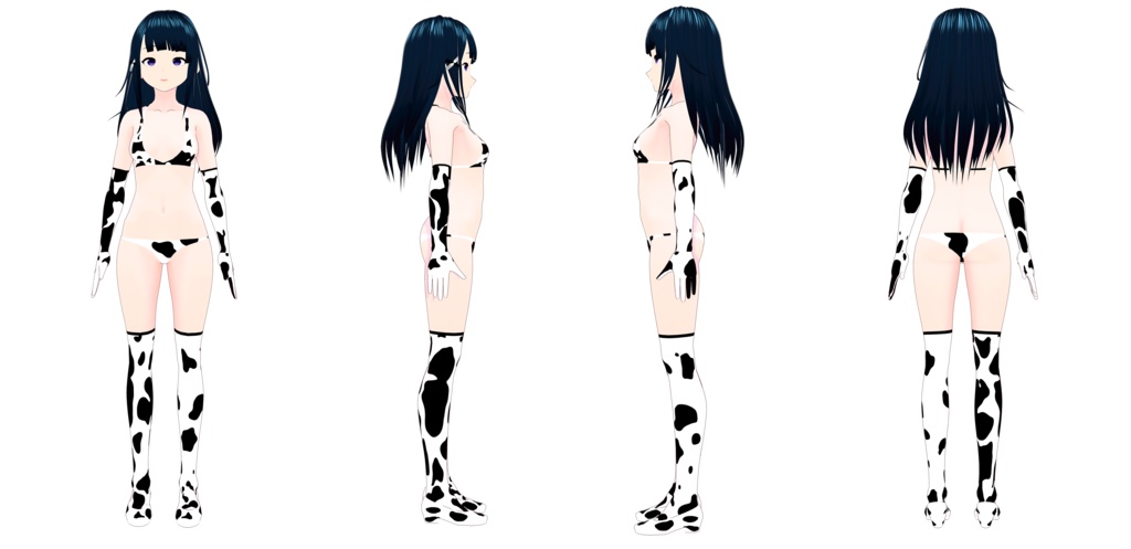 Thanks for 100 followers free cow and tiger suits