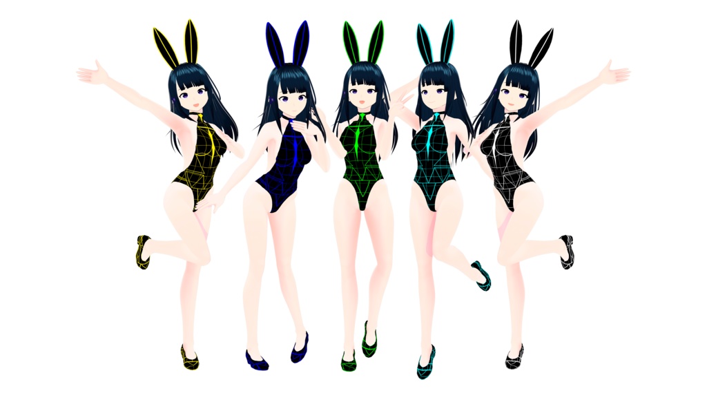 Simple Bunny Suit in ten variations