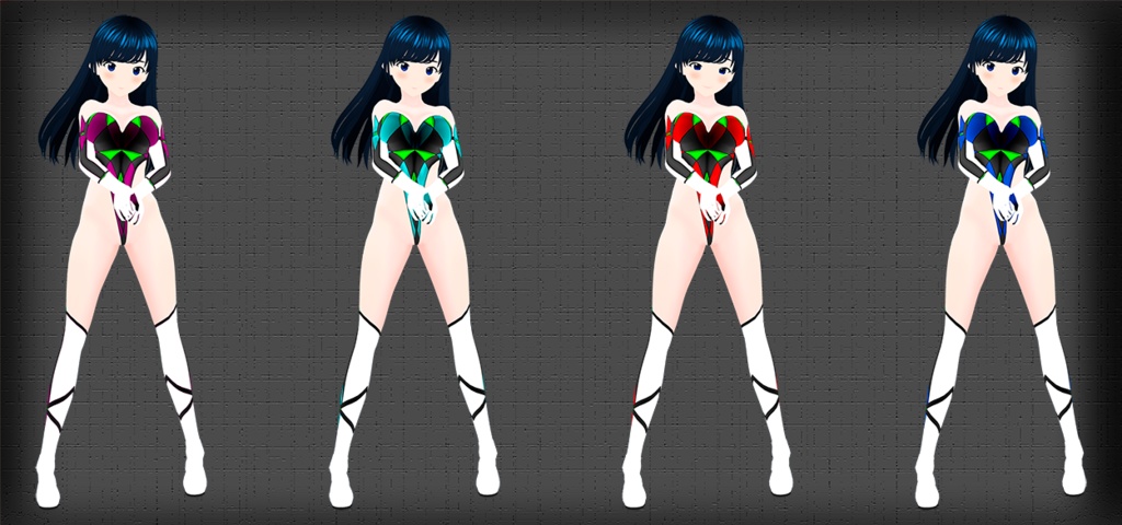 Bodysuit in sixteen colors