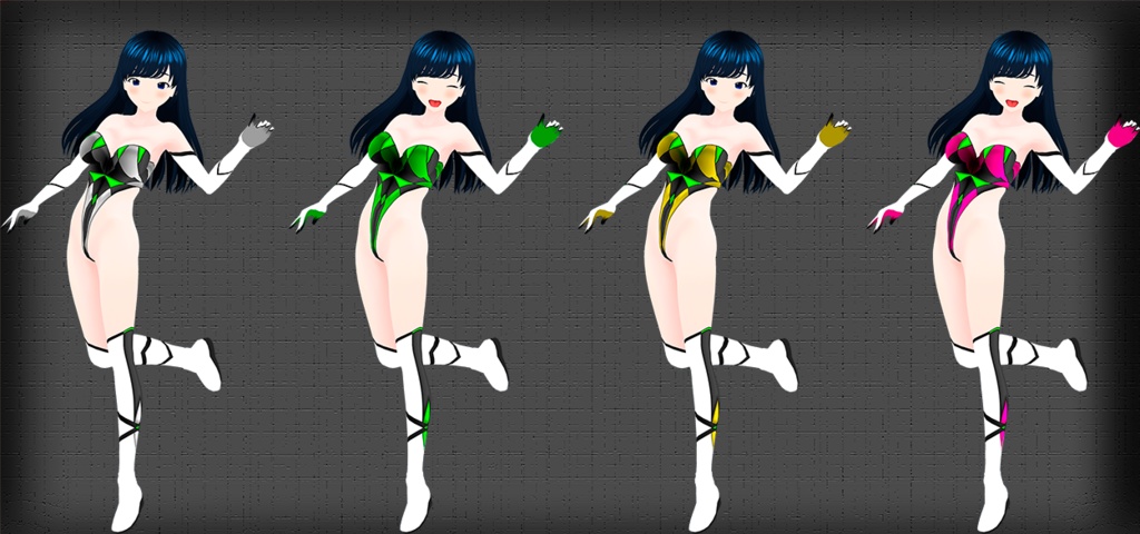 Bodysuit in sixteen colors