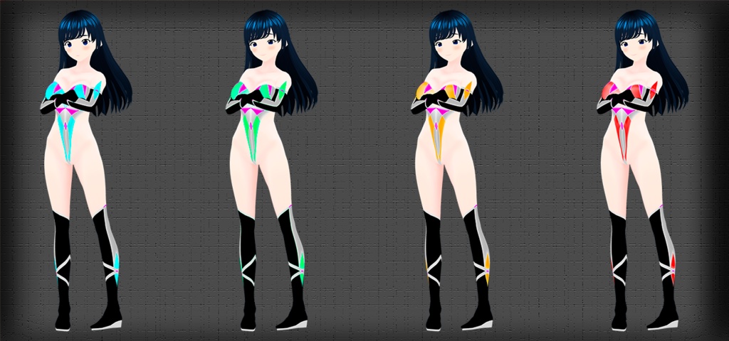 Bodysuit in sixteen colors