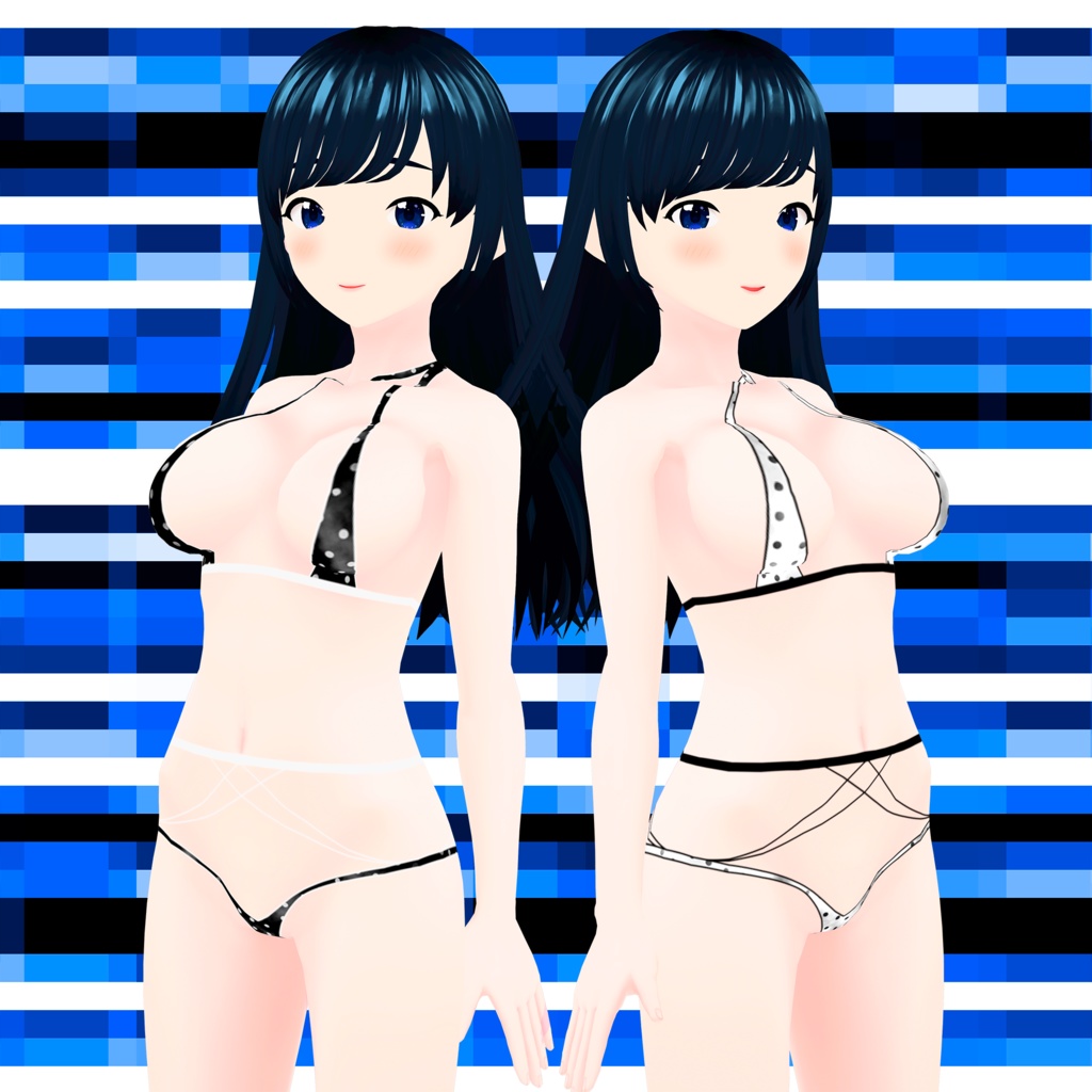 One shoulder bikini in 15 versions