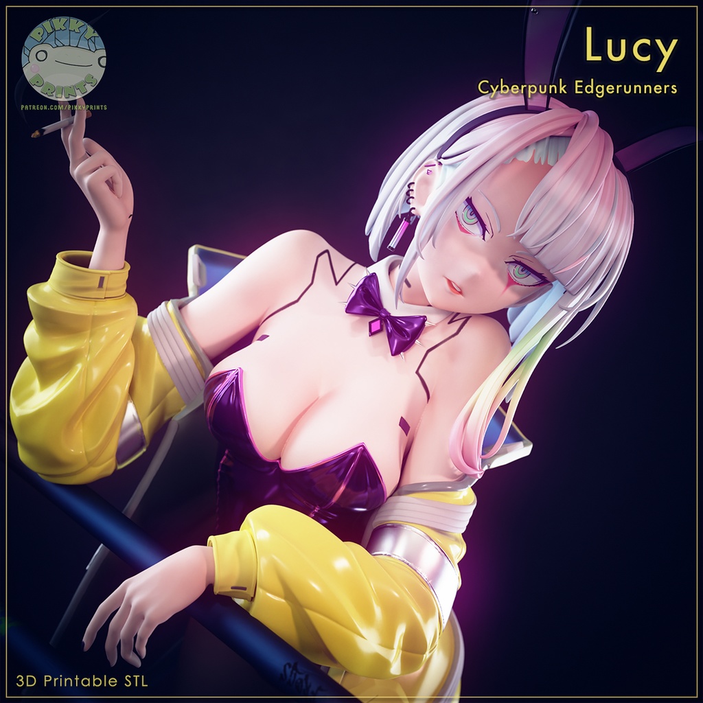 ルチナ・クシナダ | サイバーパンク エッジランナーズ 【3Dプリンター】STL