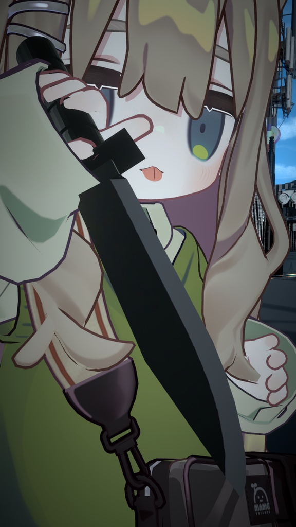 シンプルミリタリーナイフ