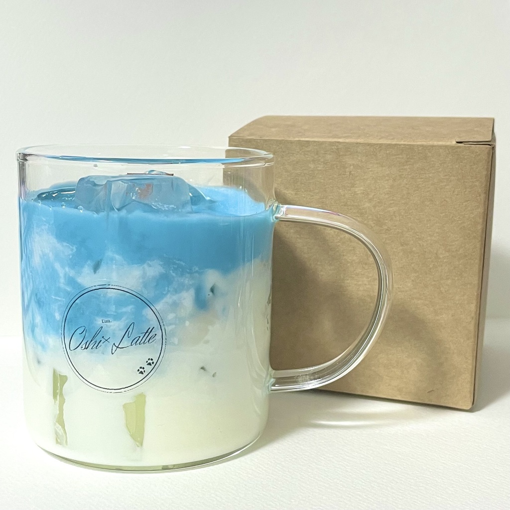 【オーダーメイド】Oshi×Latte 木芯キャンドル