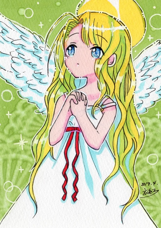 むかしに描いた原画