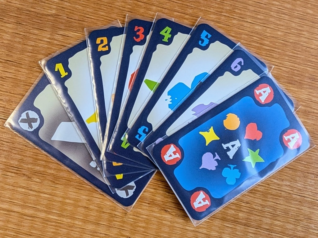 『東京なかよしスリーブDM』特殊カードサイズ(46mm×78mm)対応スリーブ:「ばったポーカー」「ビス20」「ドデリド」などのドライマギア社製品向け