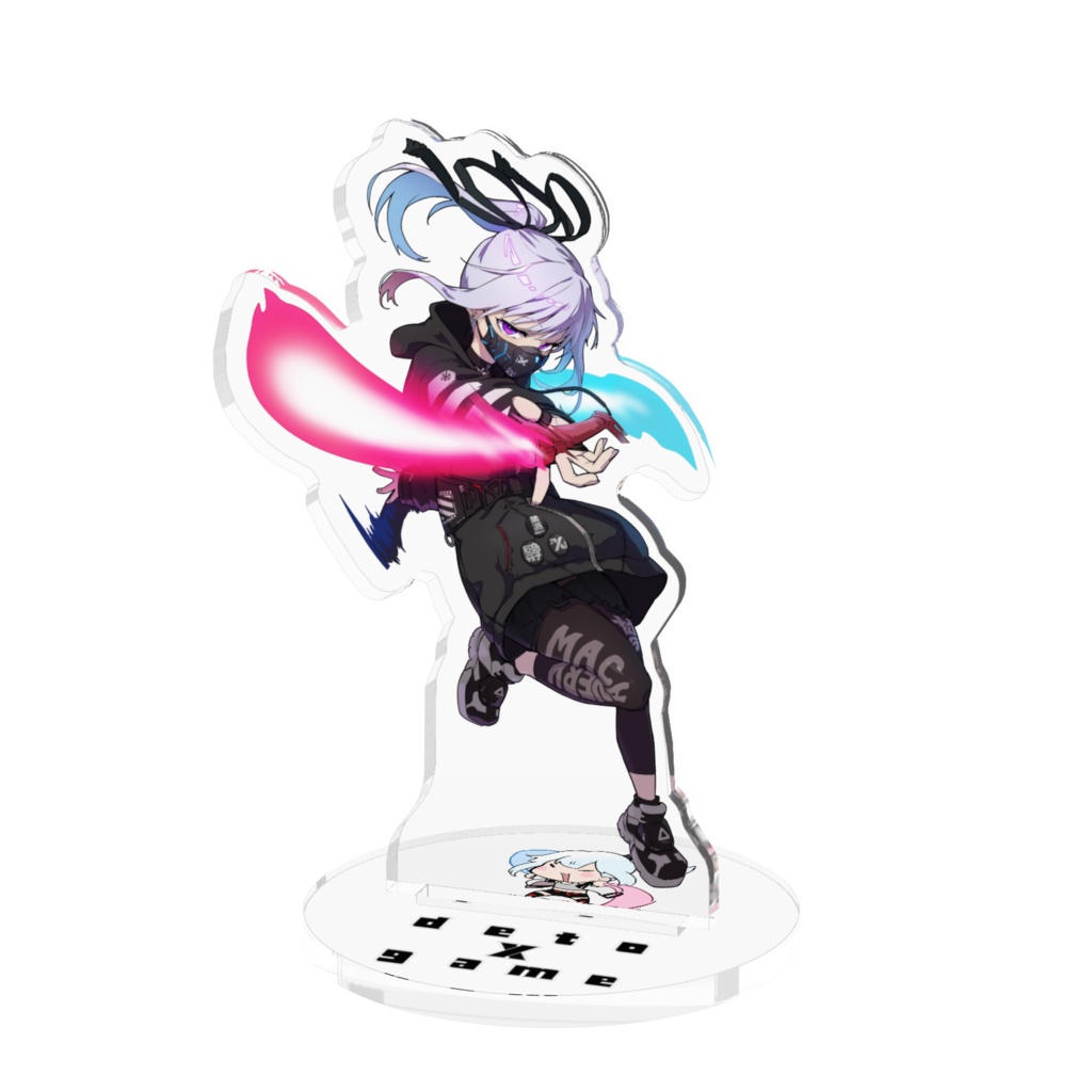 黒デト　アクスタ