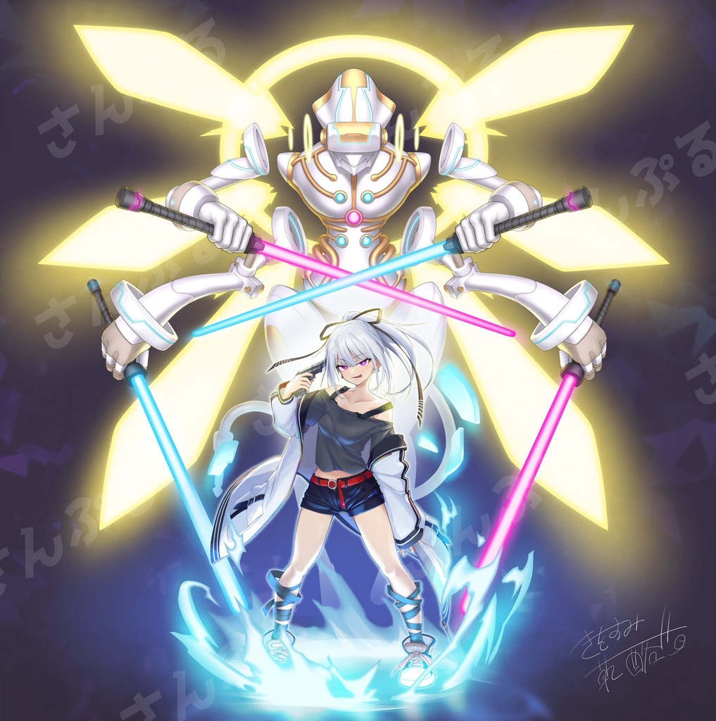 ペルソナ3風　白デトちゃん