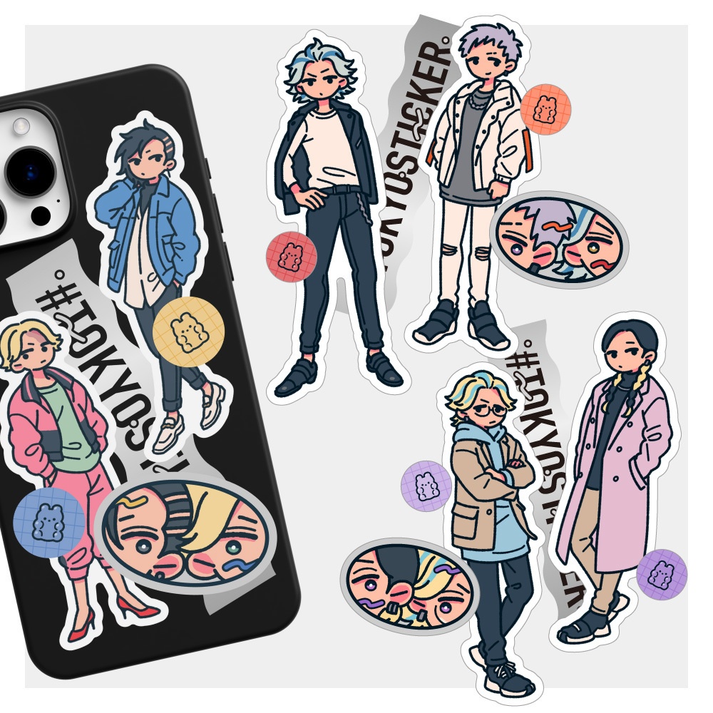 シール&ポストカードセット