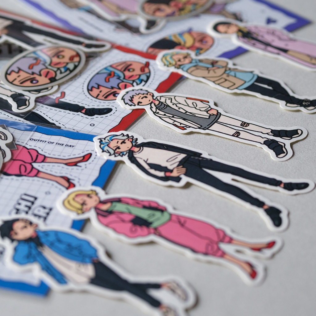 シール&ポストカードセット