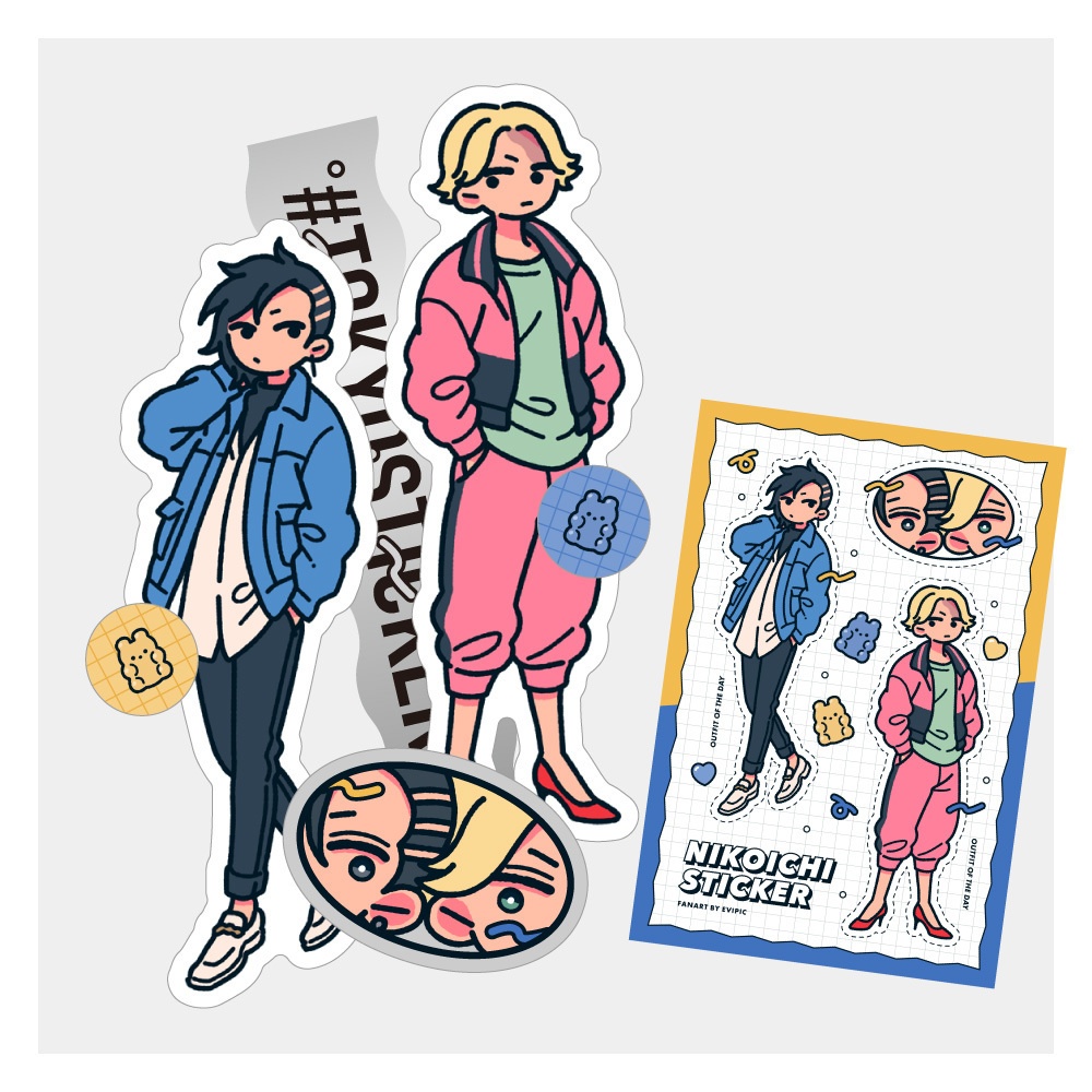 シール&ポストカードセット