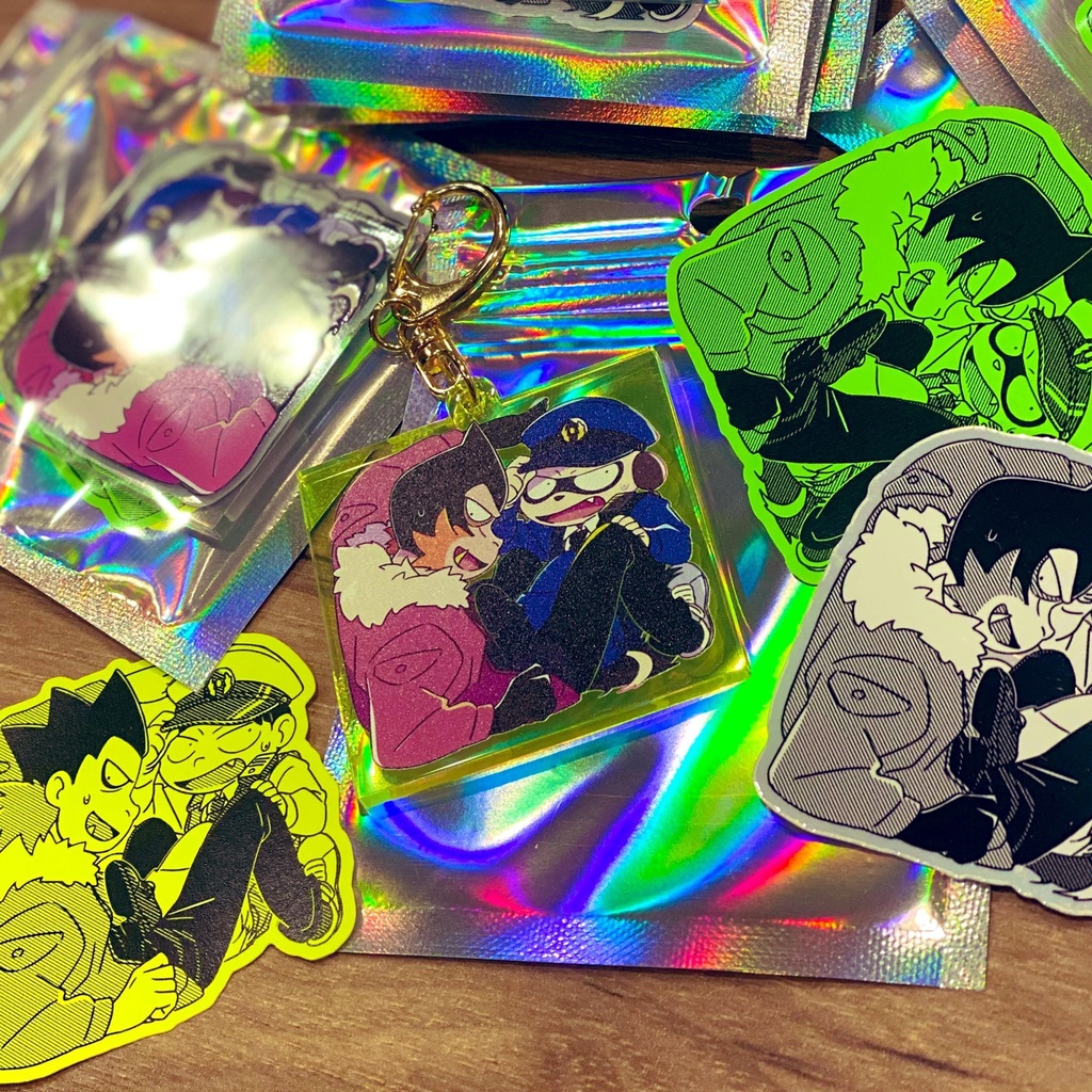 箱詰め癒着キーホルダーセット