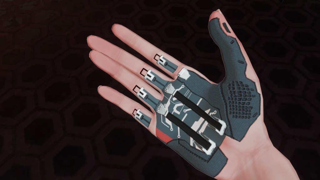 【斑霞素体対応】サイバーウェアテクスチャ