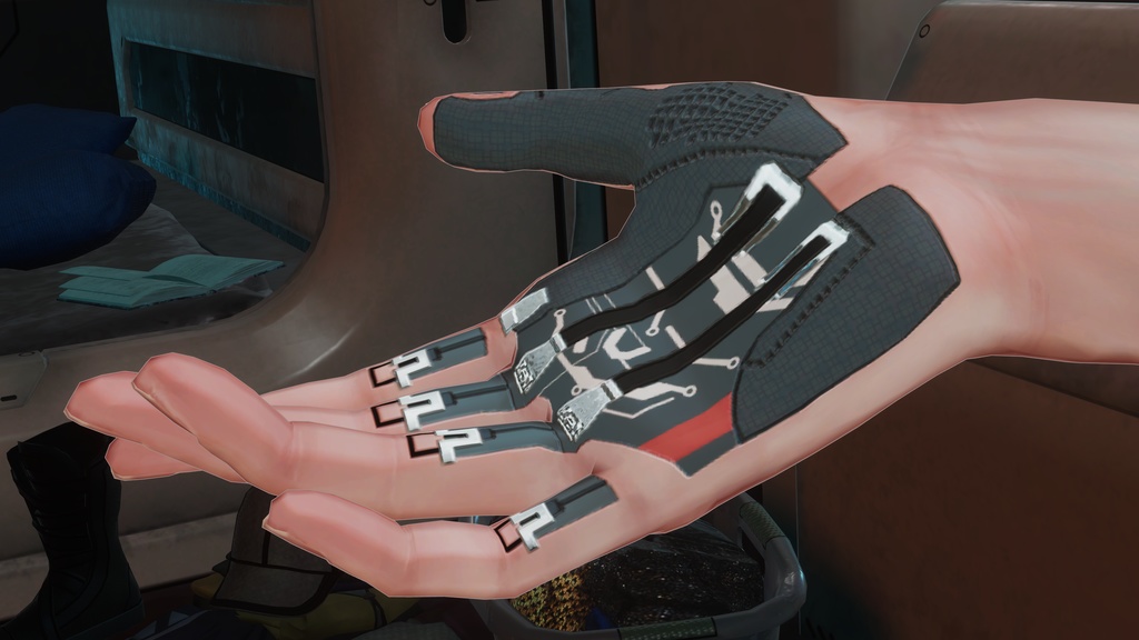 【斑霞素体対応】サイバーウェアテクスチャ