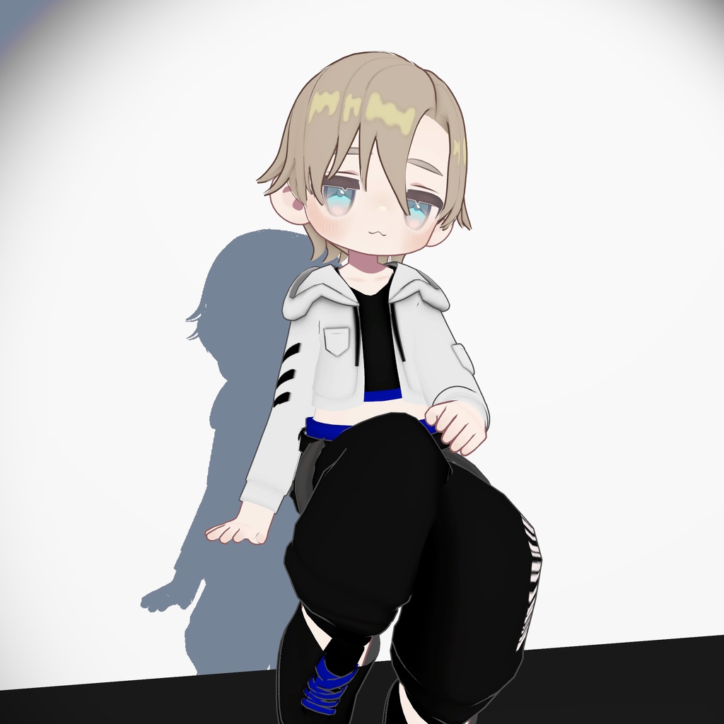 カジュアルテックパーカー【まめふれんず対応】