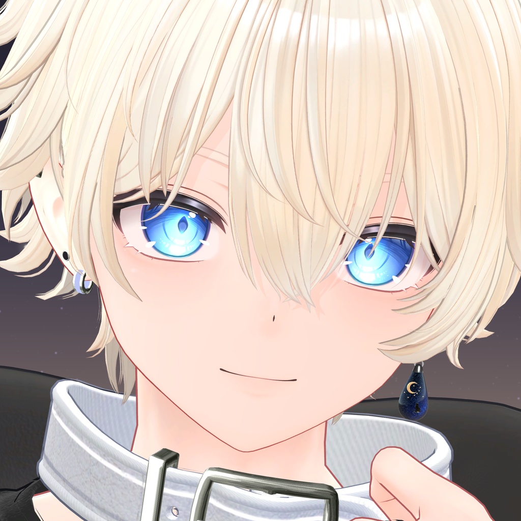 【MA対応】Starry cat earring