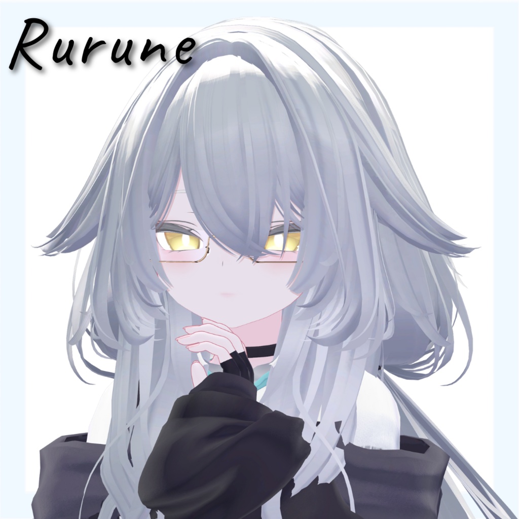 UnderRimGlasses【複数アバター対応】