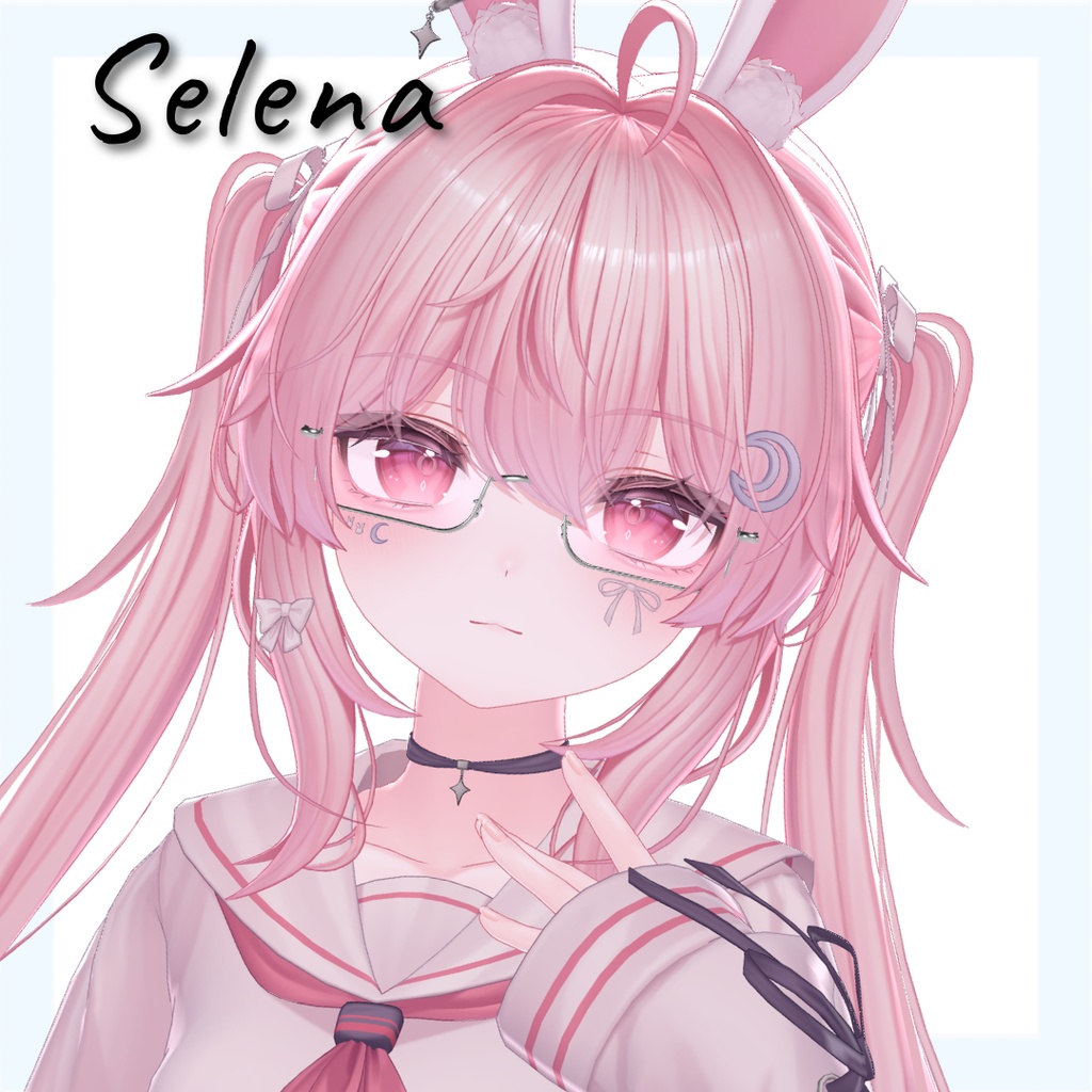 UnderRimGlasses【複数アバター対応】
