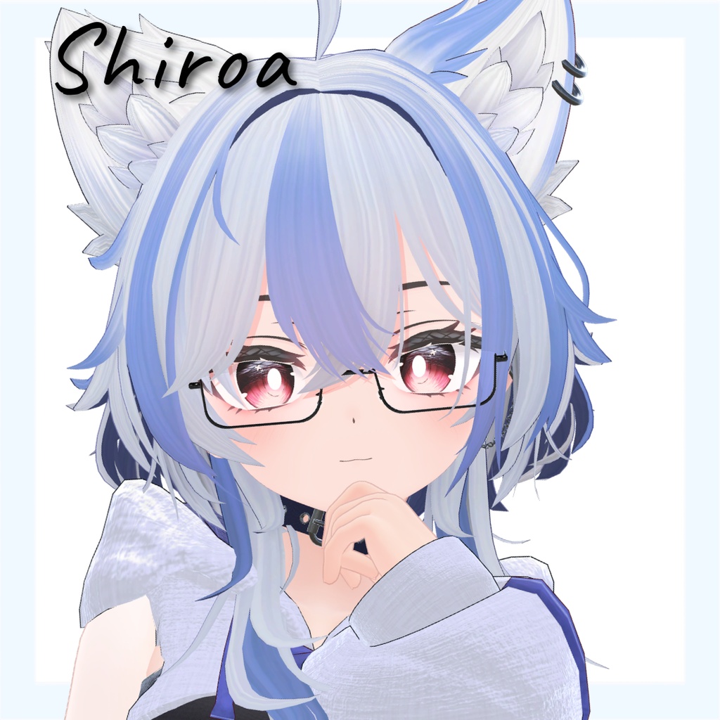 UnderRimGlasses【複数アバター対応】