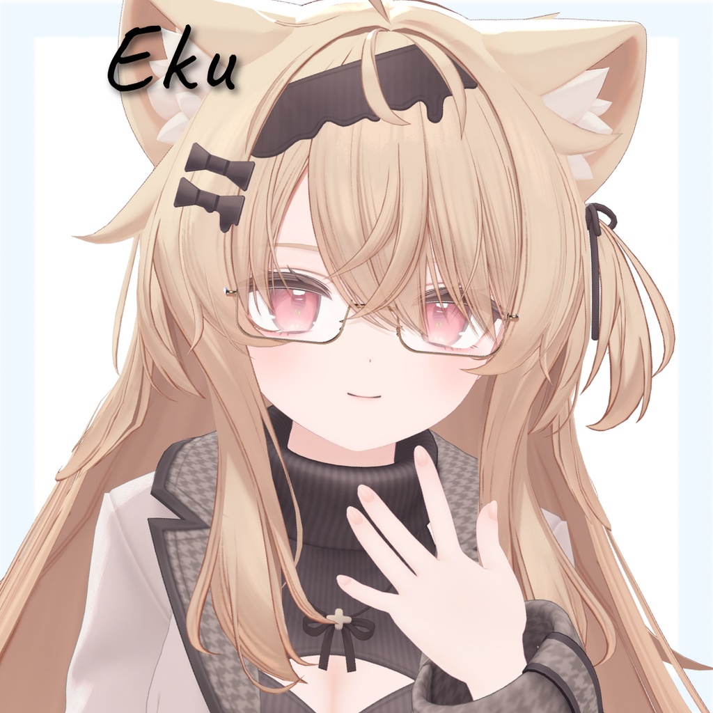 UnderRimGlasses【複数アバター対応】