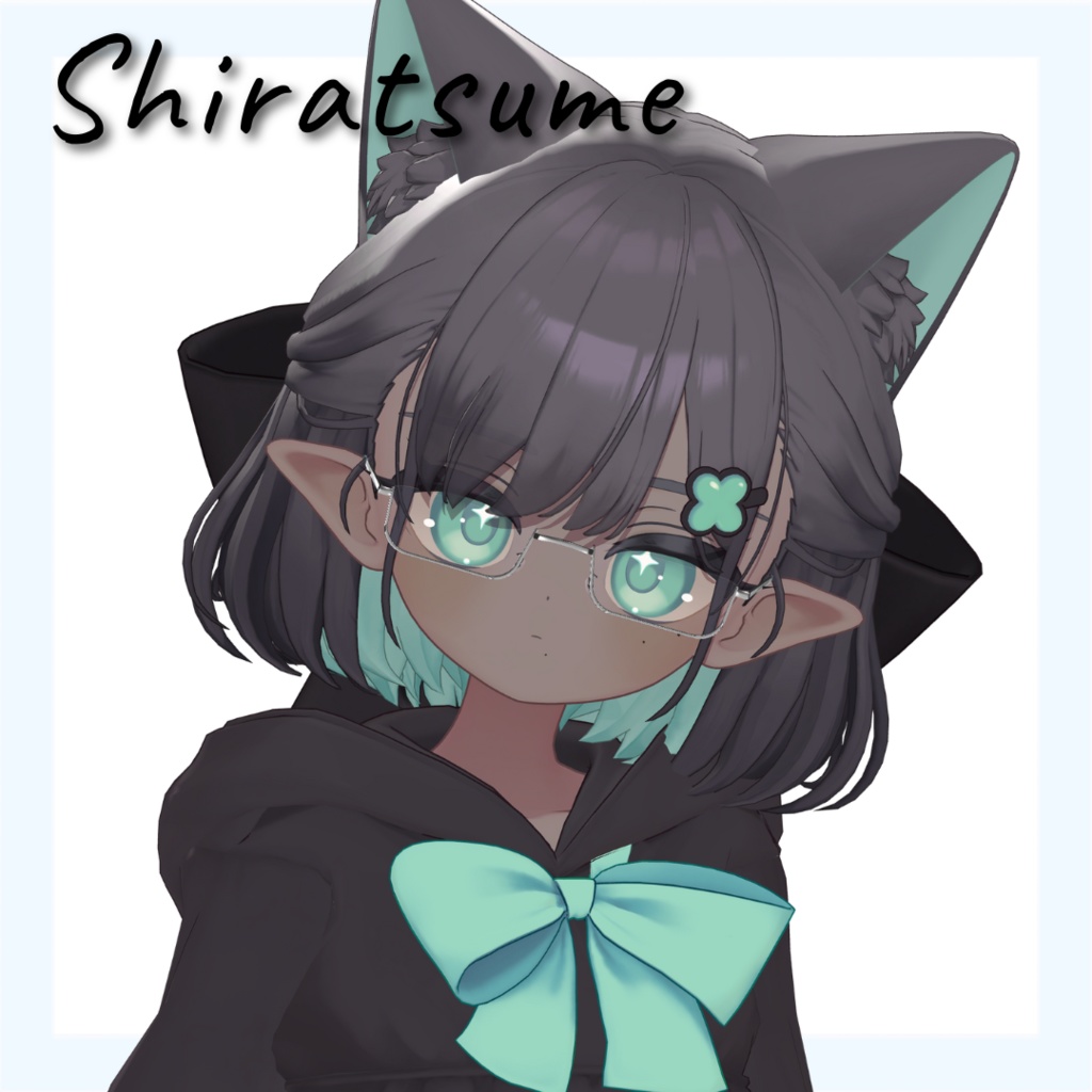 UnderRimGlasses【複数アバター対応】