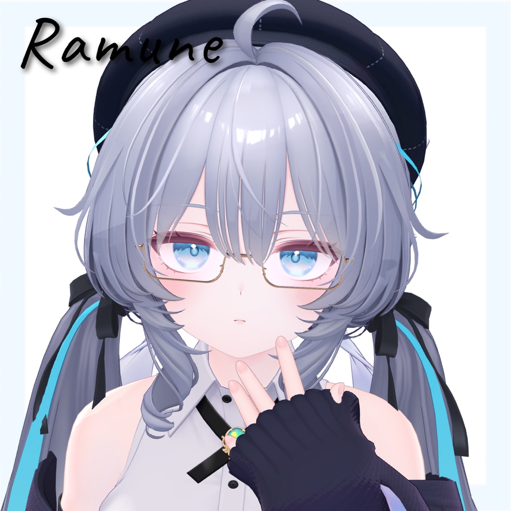 UnderRimGlasses【複数アバター対応】