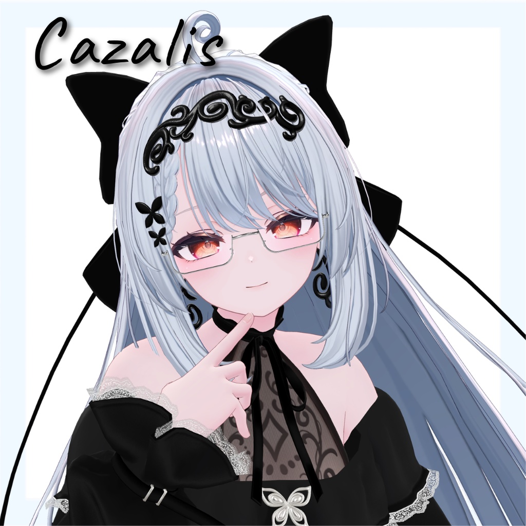 UnderRimGlasses【複数アバター対応】