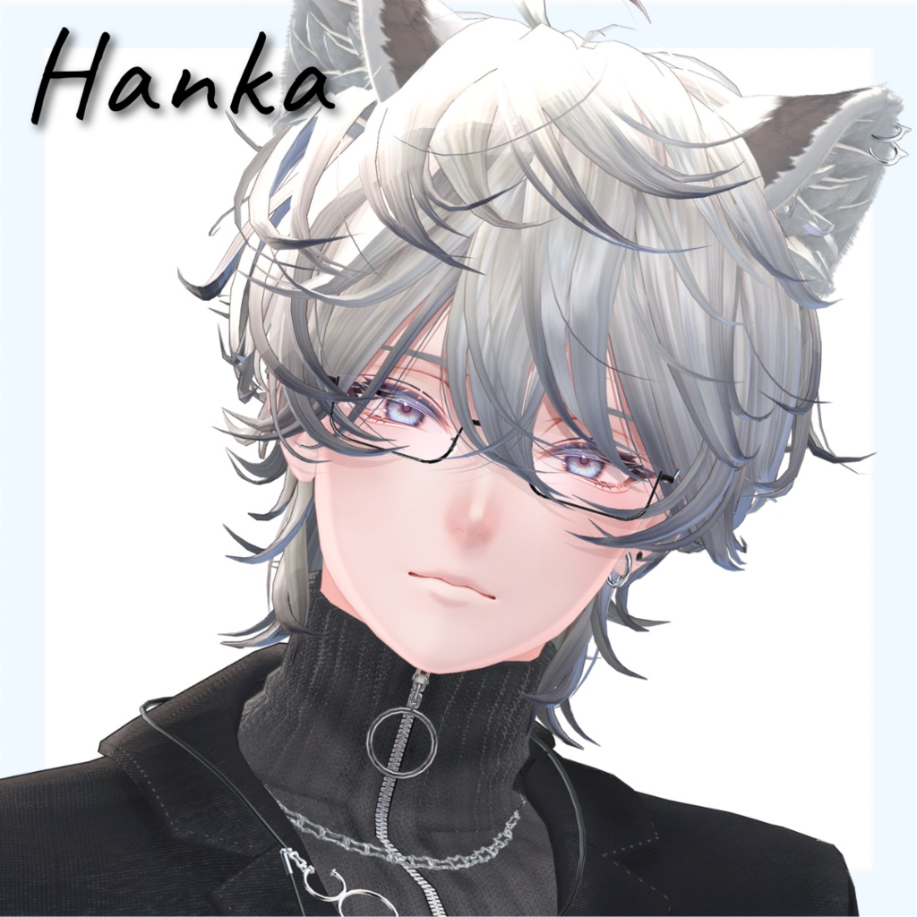 UnderRimGlasses【複数アバター対応】