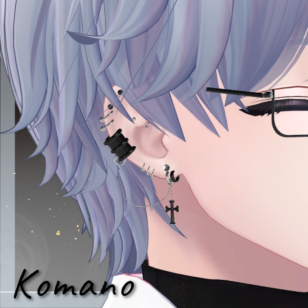 Chain Earring【20アバター対応】