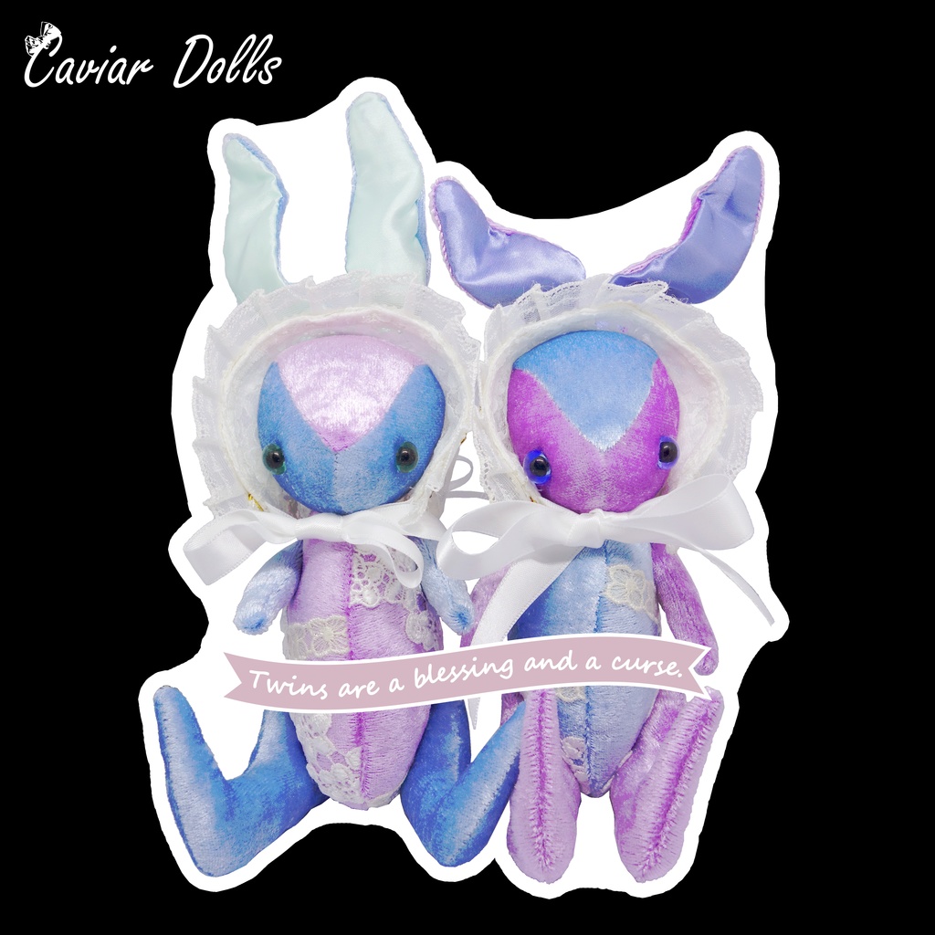 ステッカー　双子は祝福でもあり呪いでもある