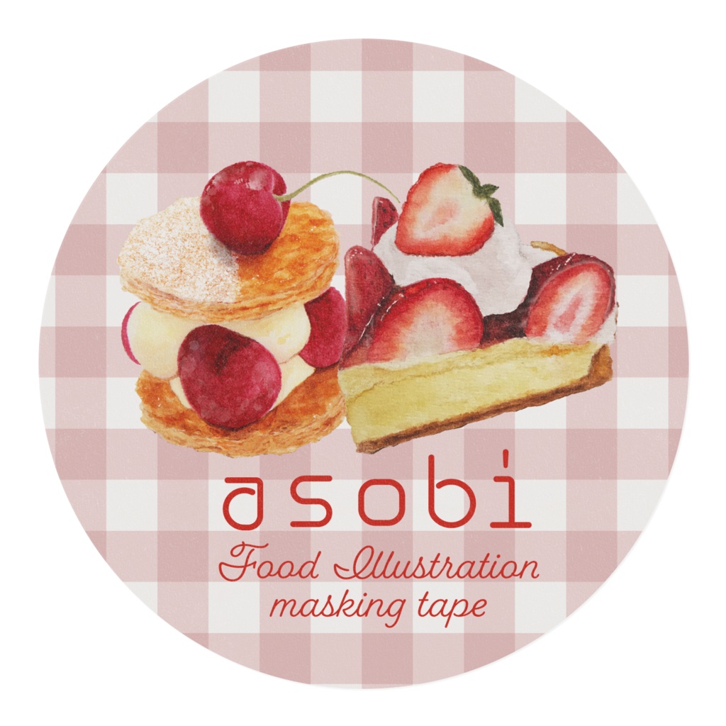 いちごタルト&チェリーミルフィーユ ケーキ2種